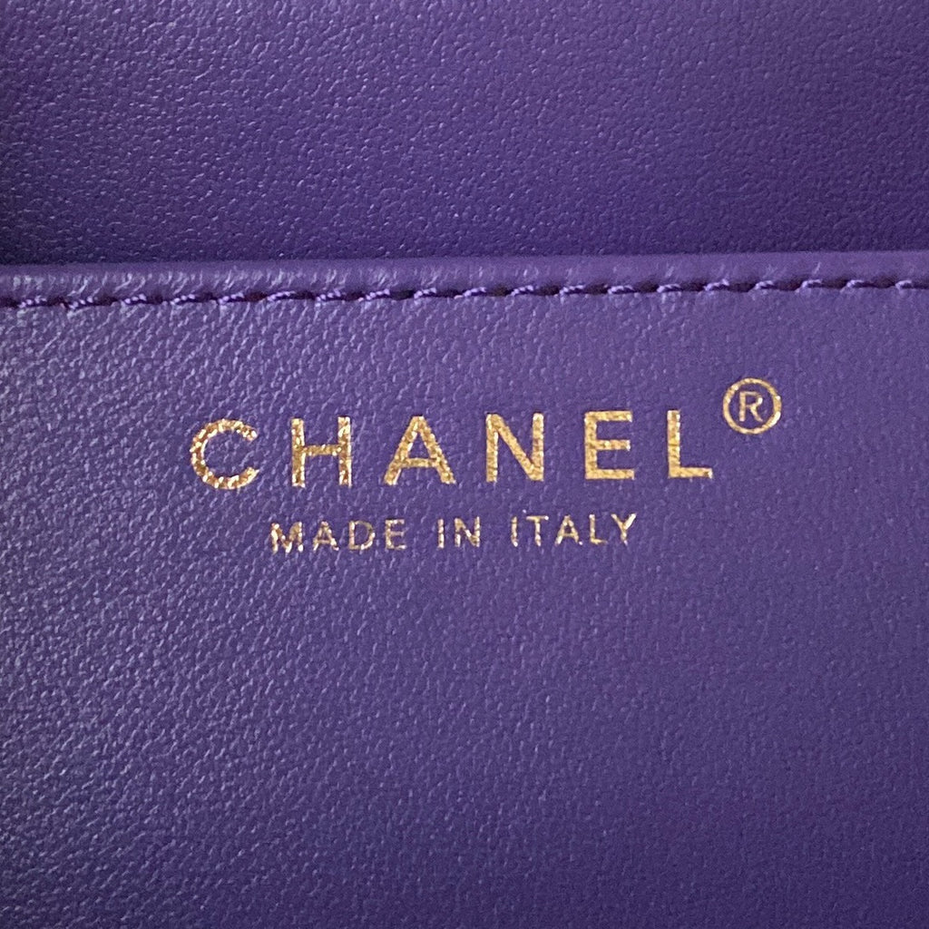 Lambskin Quilted Shoulder Bag