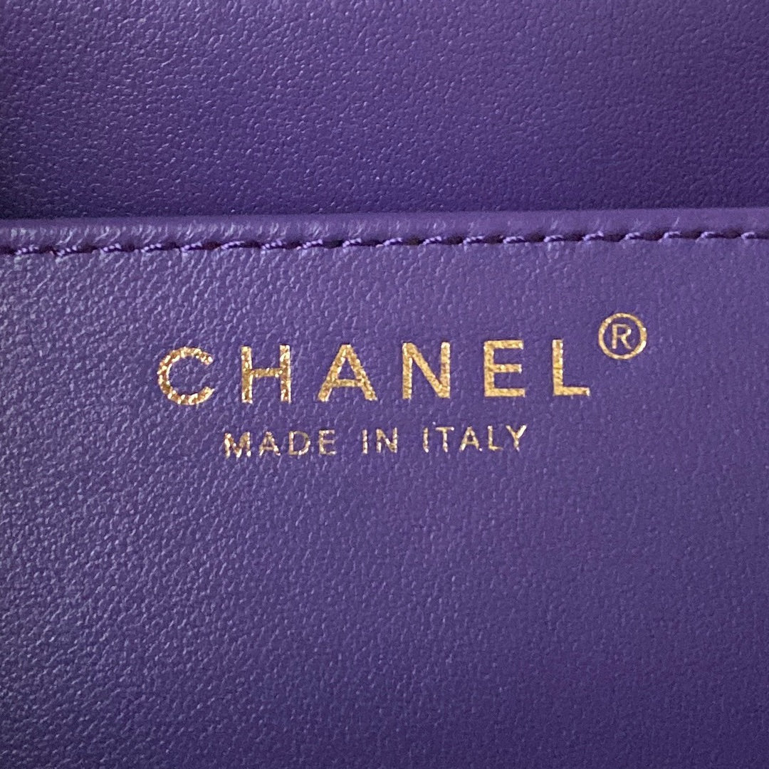 Lambskin Quilted Shoulder Bag