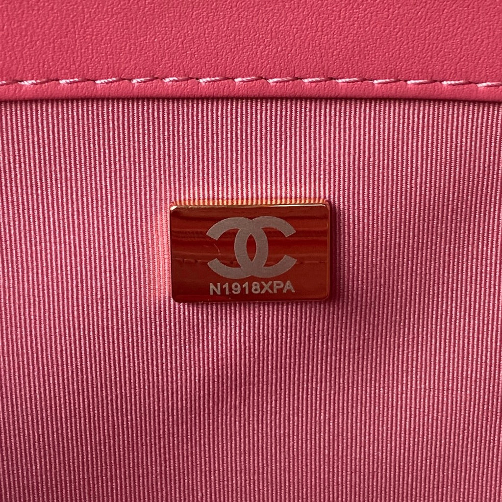 Lambskin Quilted Shoulder Bag