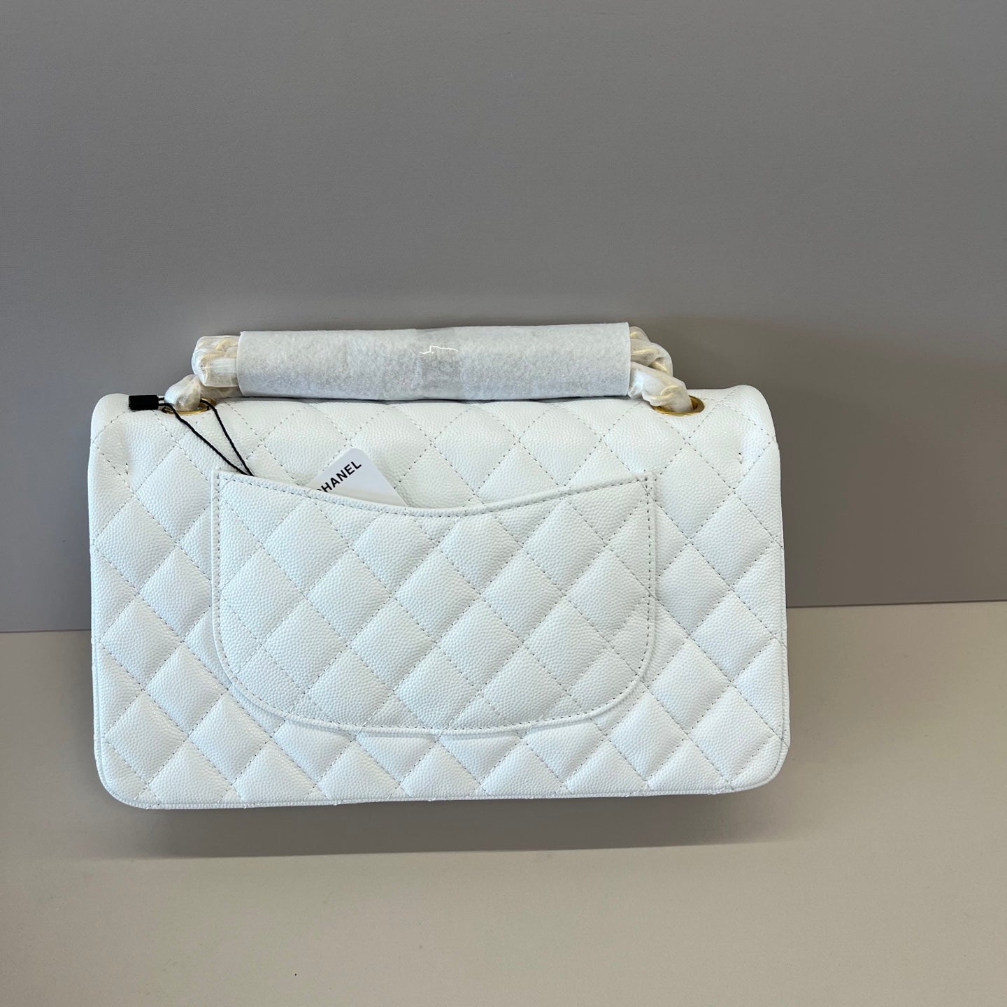 Caviar Leather Classic Double Flap Bag