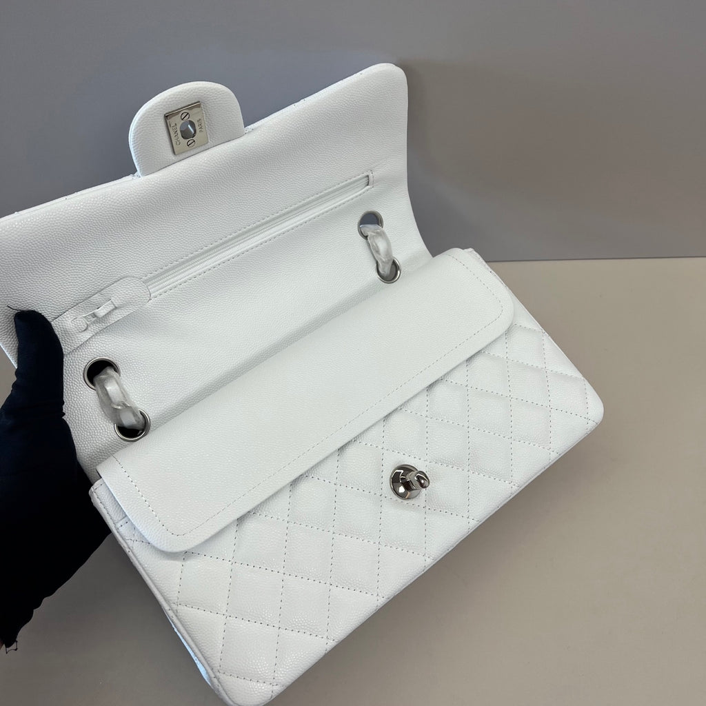 Caviar Leather Classic Double Flap Bag