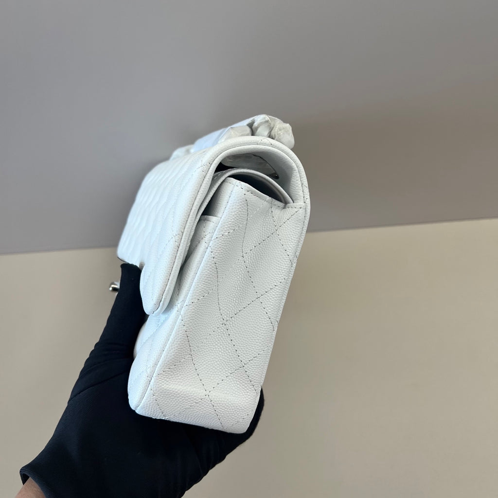 Caviar Leather Classic Double Flap Bag