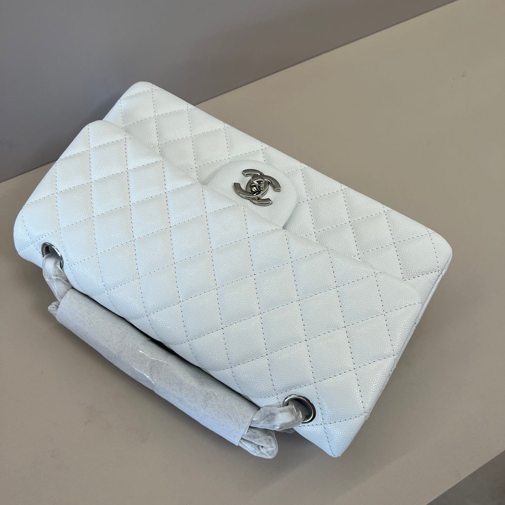 Caviar Leather Classic Double Flap Bag