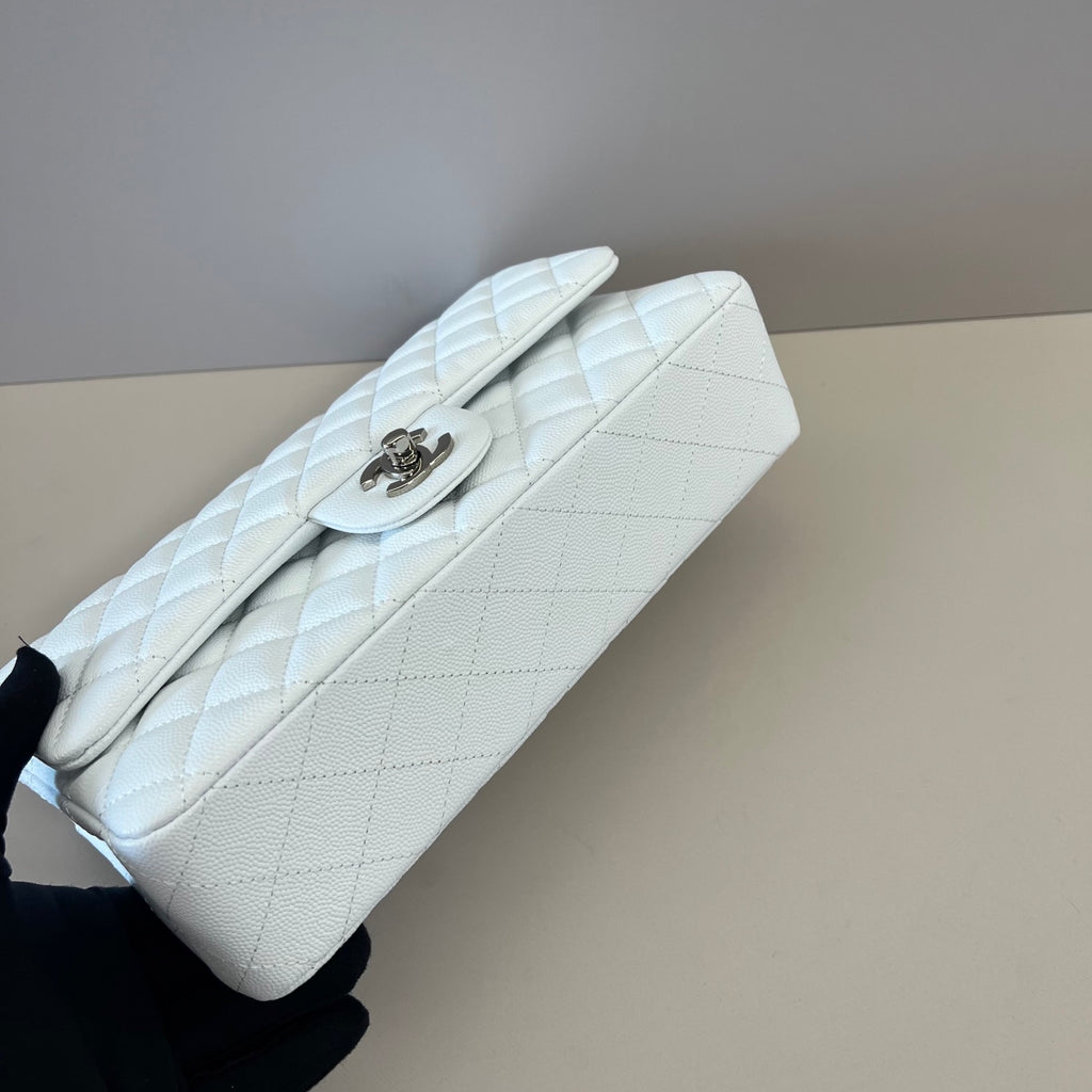 Caviar Leather Classic Double Flap Bag