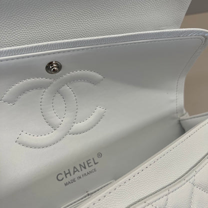 Caviar Leather Classic Double Flap Bag