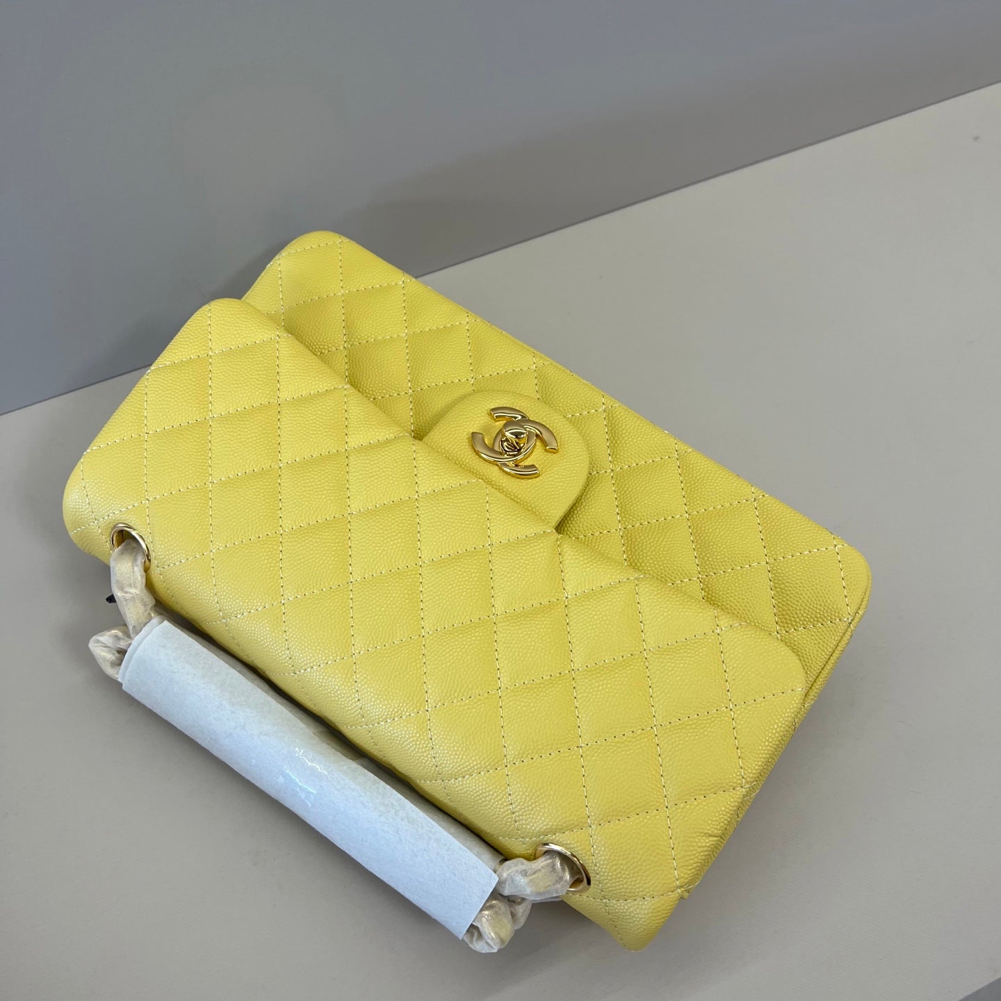 Caviar Leather Classic Double Flap Bag