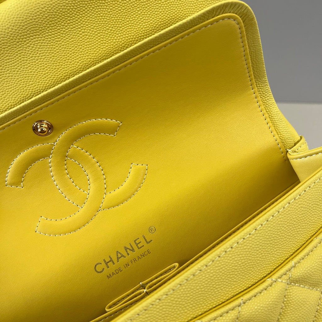 Caviar Leather Classic Double Flap Bag