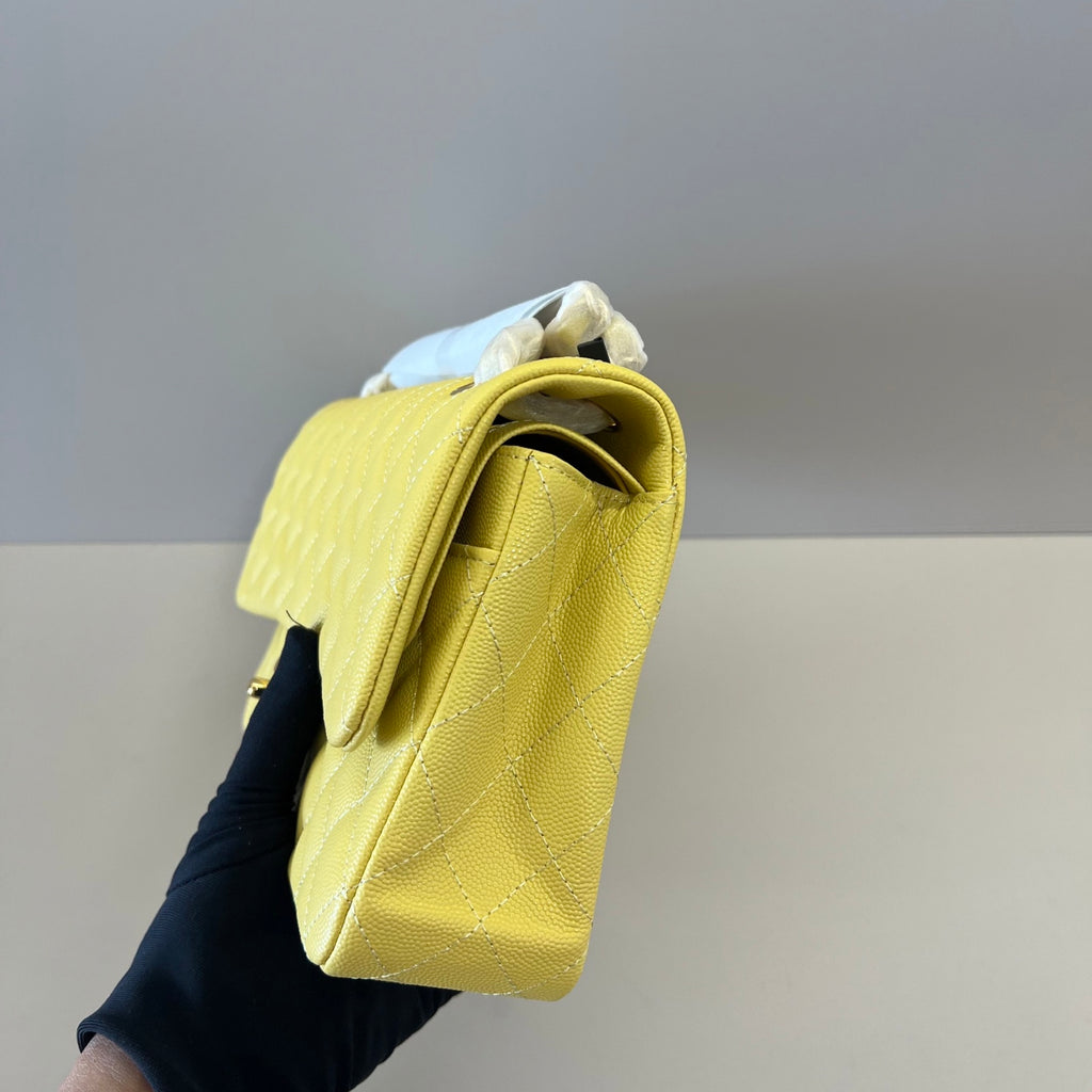 Caviar Leather Classic Double Flap Bag