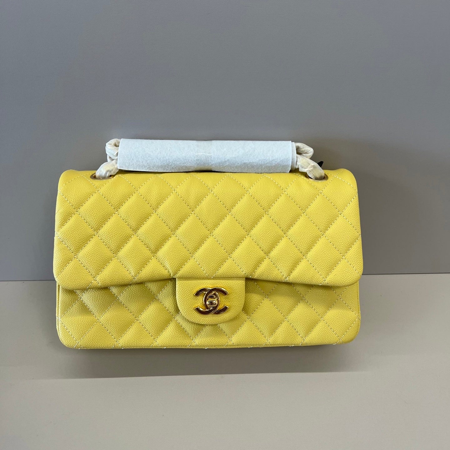 Caviar Leather Classic Double Flap Bag