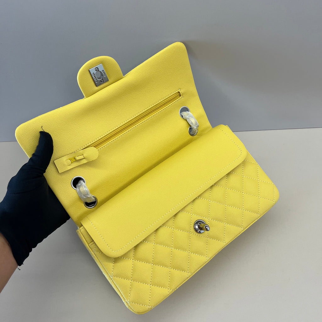 Caviar Leather Classic Double Flap Bag