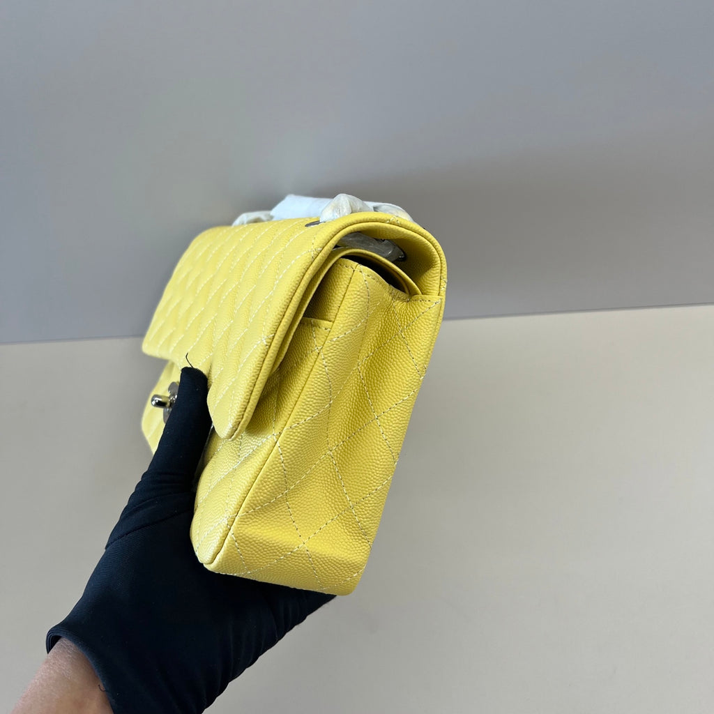 Caviar Leather Classic Double Flap Bag