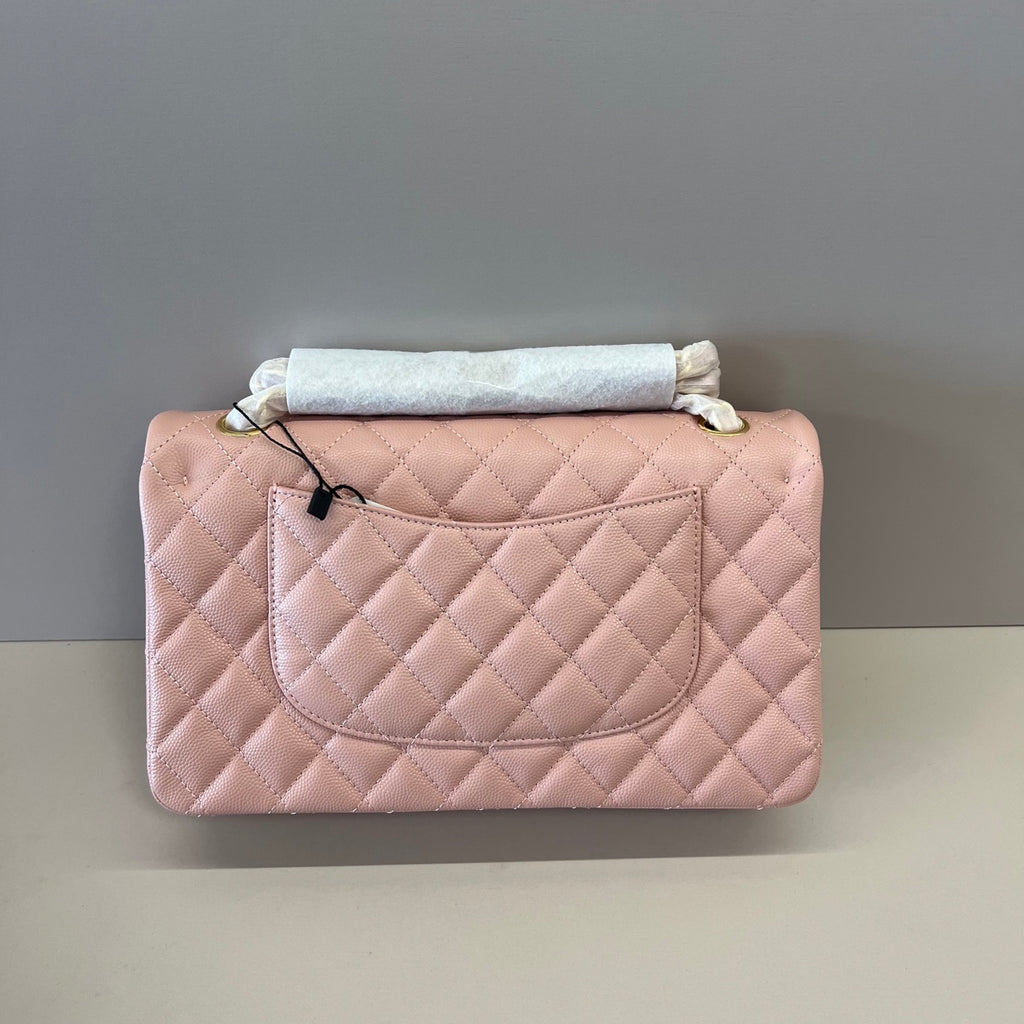 Caviar Leather Classic Double Flap Bag