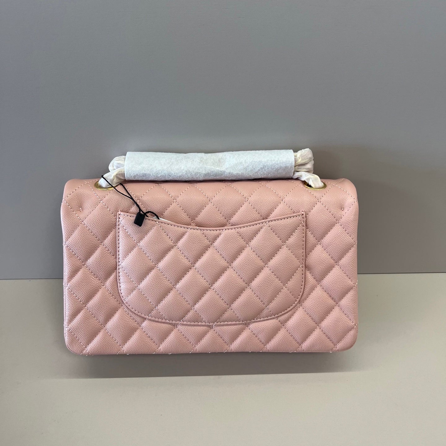 Caviar Leather Classic Double Flap Bag