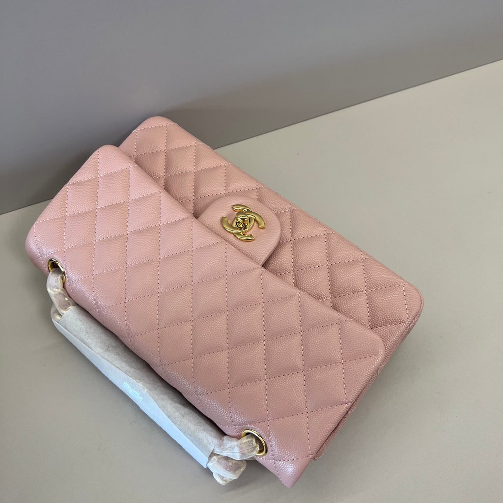 Caviar Leather Classic Double Flap Bag