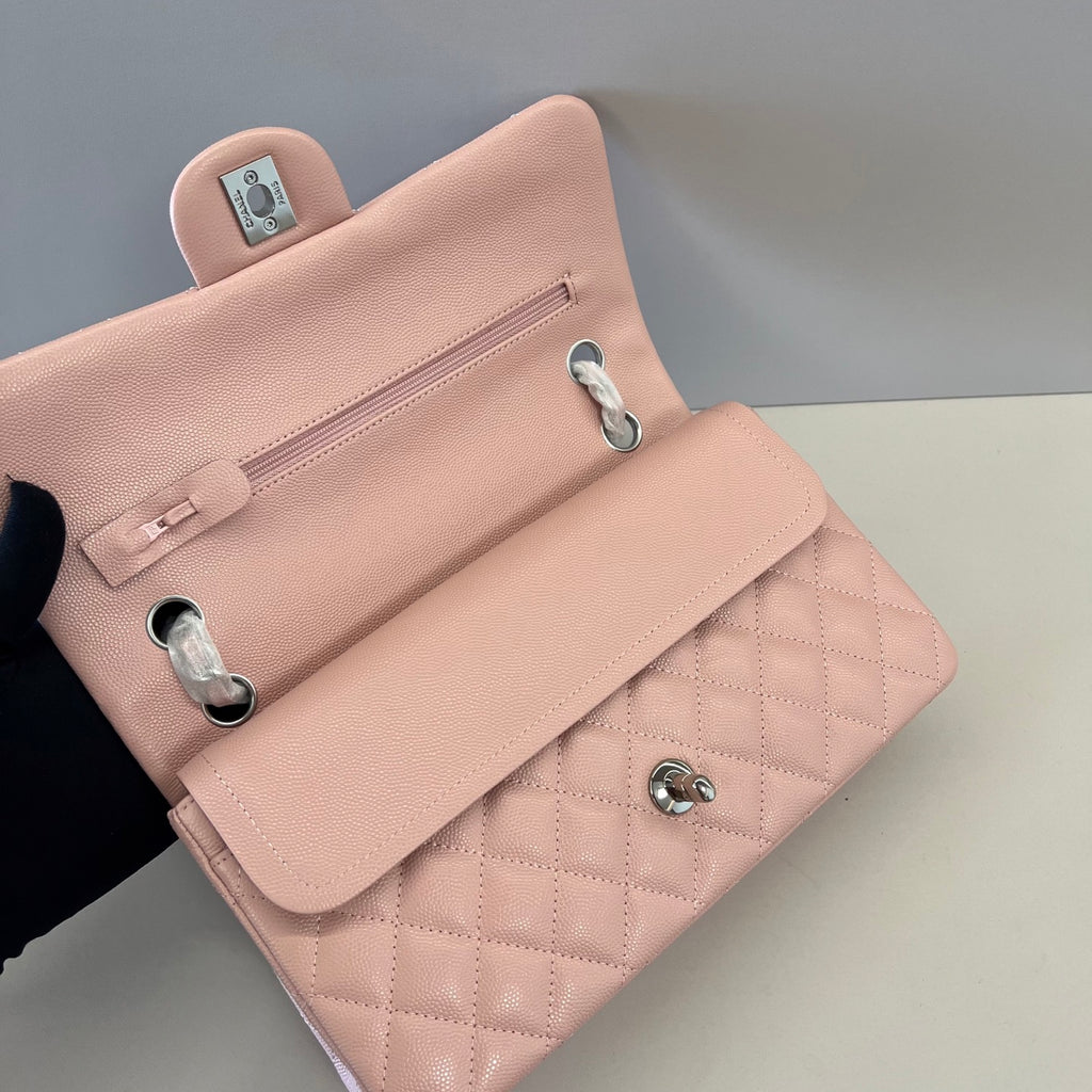 Caviar Leather Classic Double Flap Bag