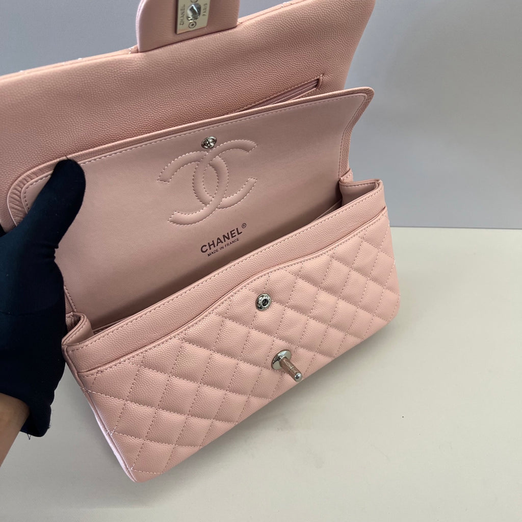 Caviar Leather Classic Double Flap Bag