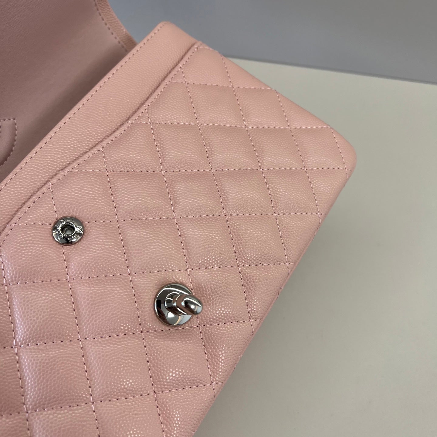 Caviar Leather Classic Double Flap Bag