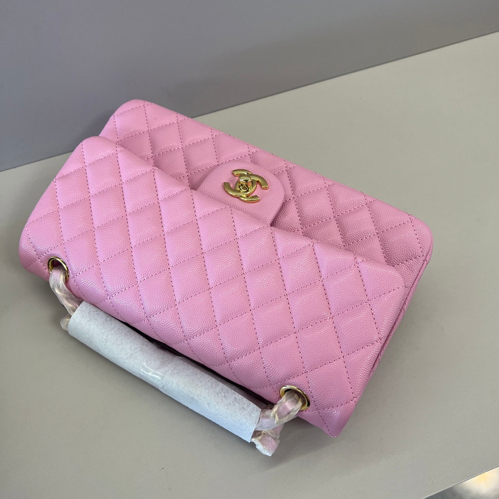 Caviar Leather Classic Double Flap Bag