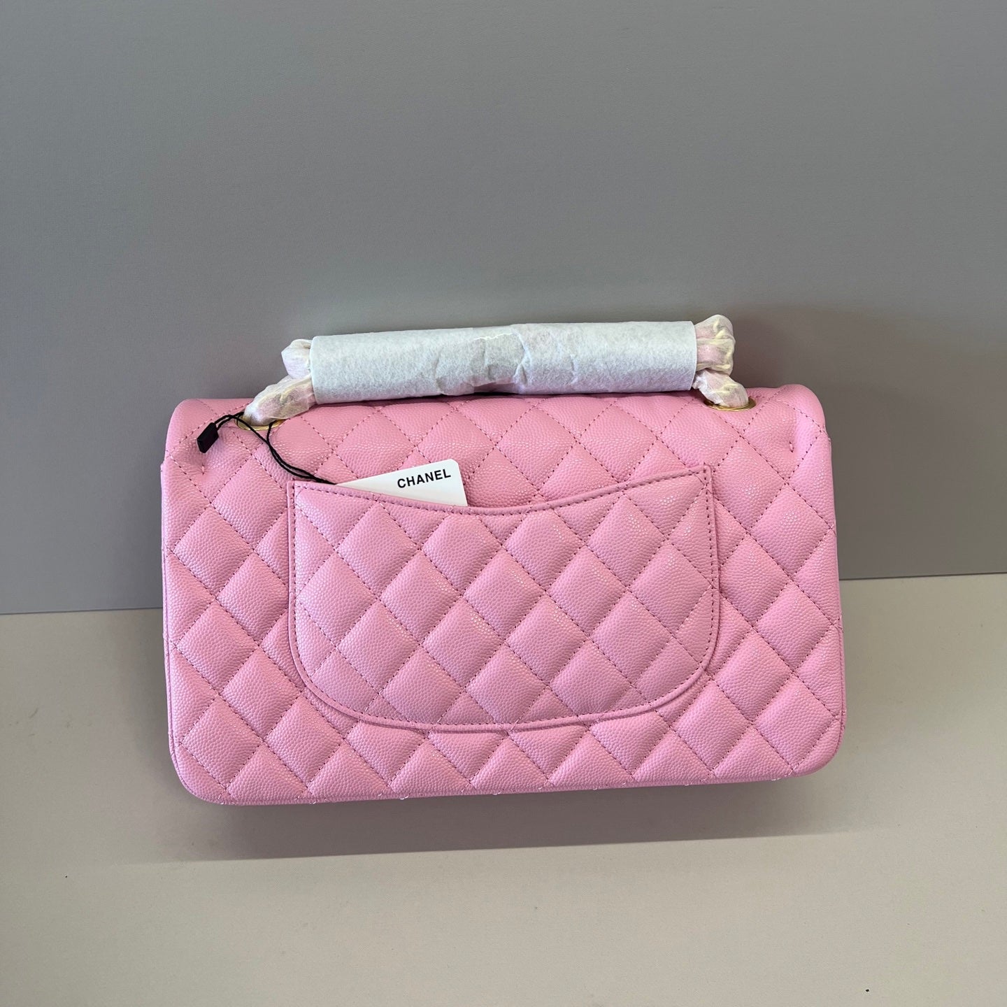 Caviar Leather Classic Double Flap Bag