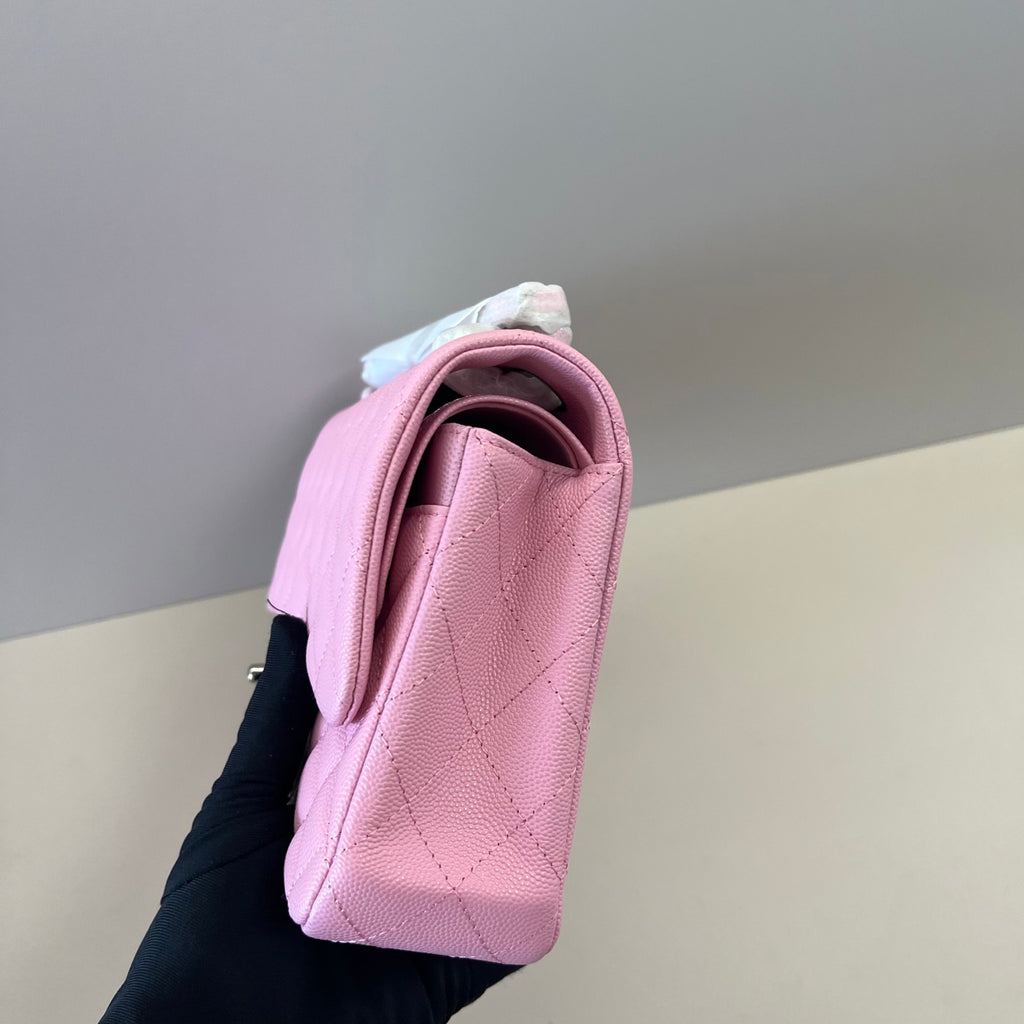 Caviar Leather Classic Double Flap Bag