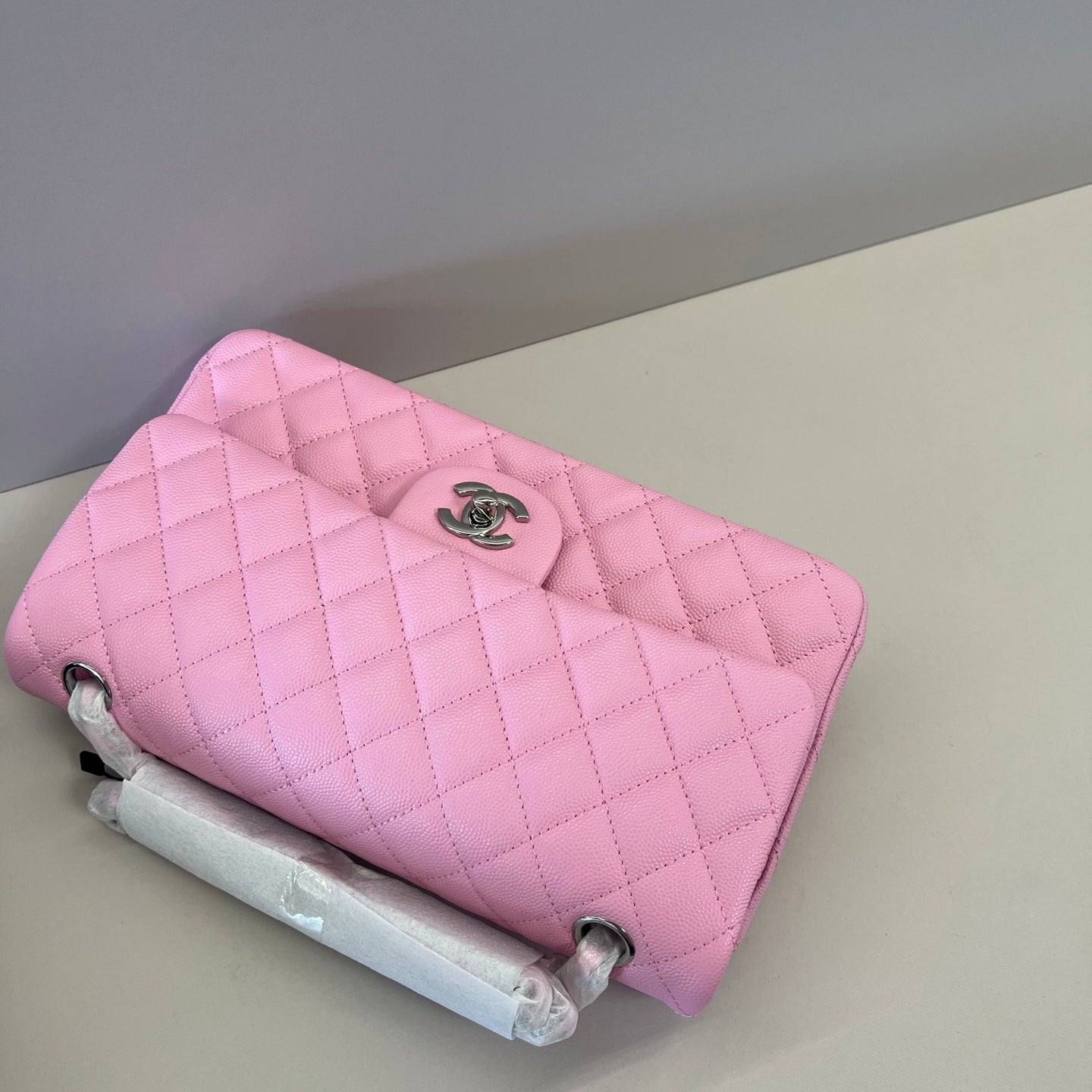 Caviar Leather Classic Double Flap Bag