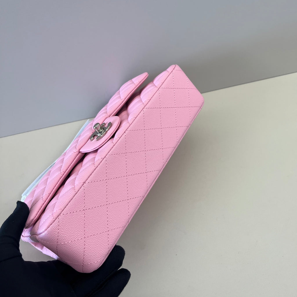 Caviar Leather Classic Double Flap Bag