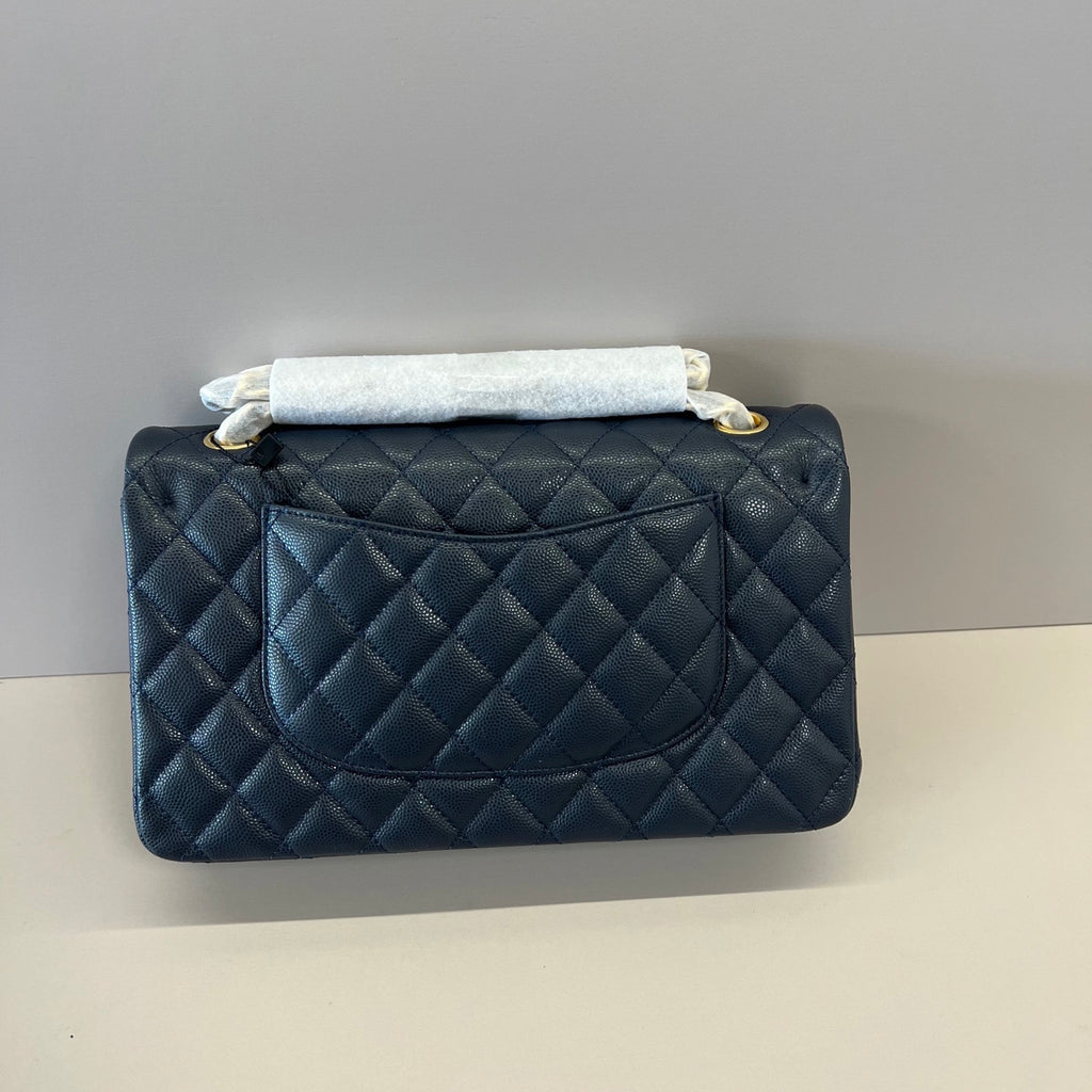 Caviar Leather Classic Double Flap Bag