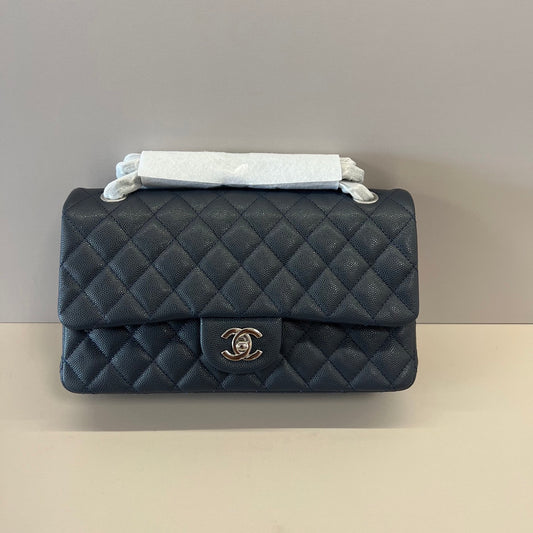 Caviar Leather Classic Double Flap Bag