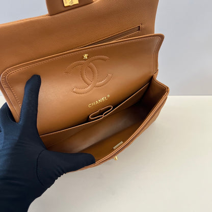 Caviar Leather Classic Double Flap Bag
