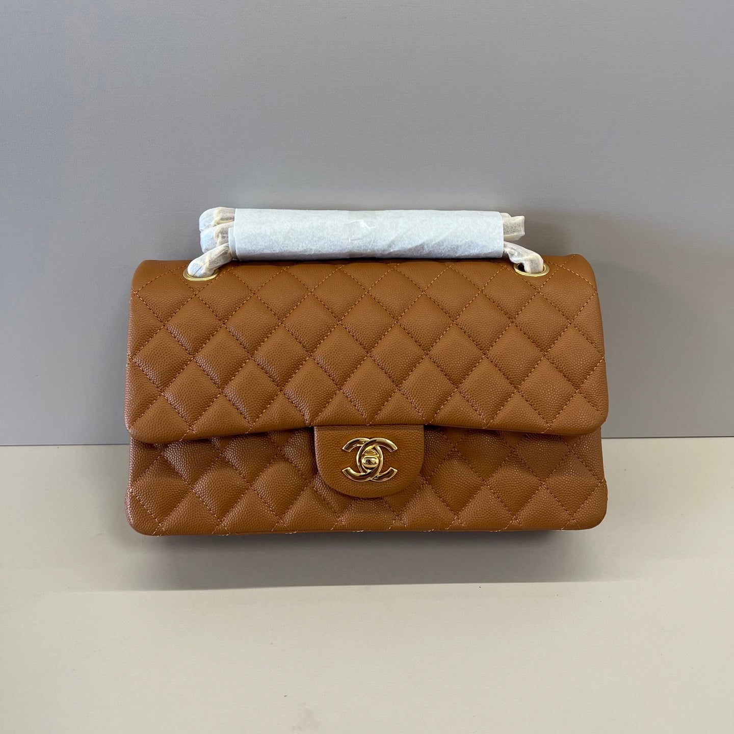 Caviar Leather Classic Double Flap Bag