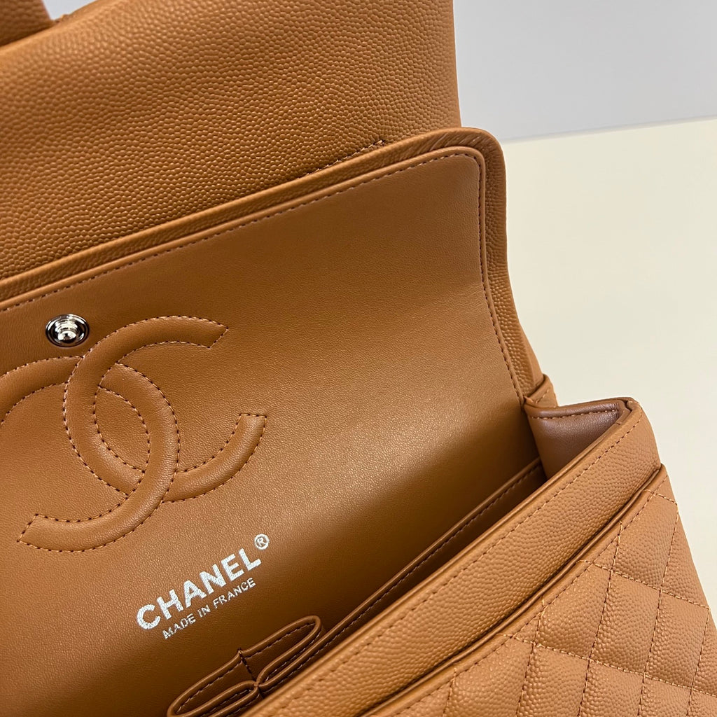 Caviar Leather Classic Double Flap Bag