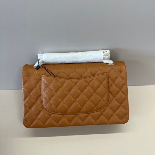 Caviar Leather Classic Double Flap Bag