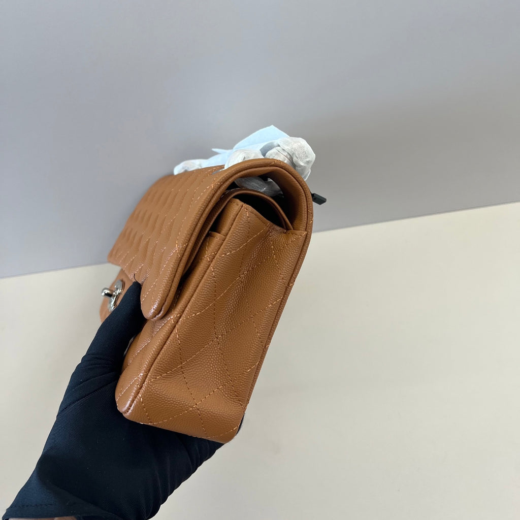 Caviar Leather Classic Double Flap Bag