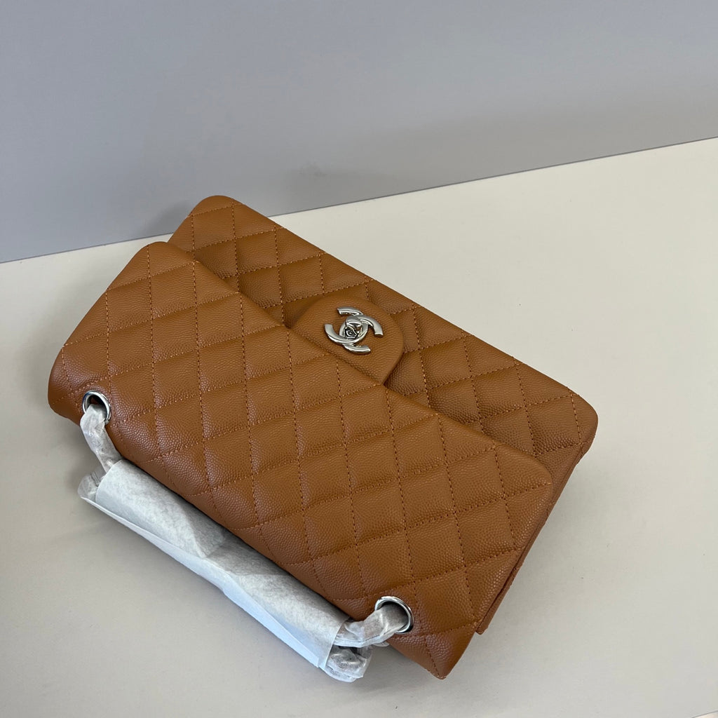 Caviar Leather Classic Double Flap Bag