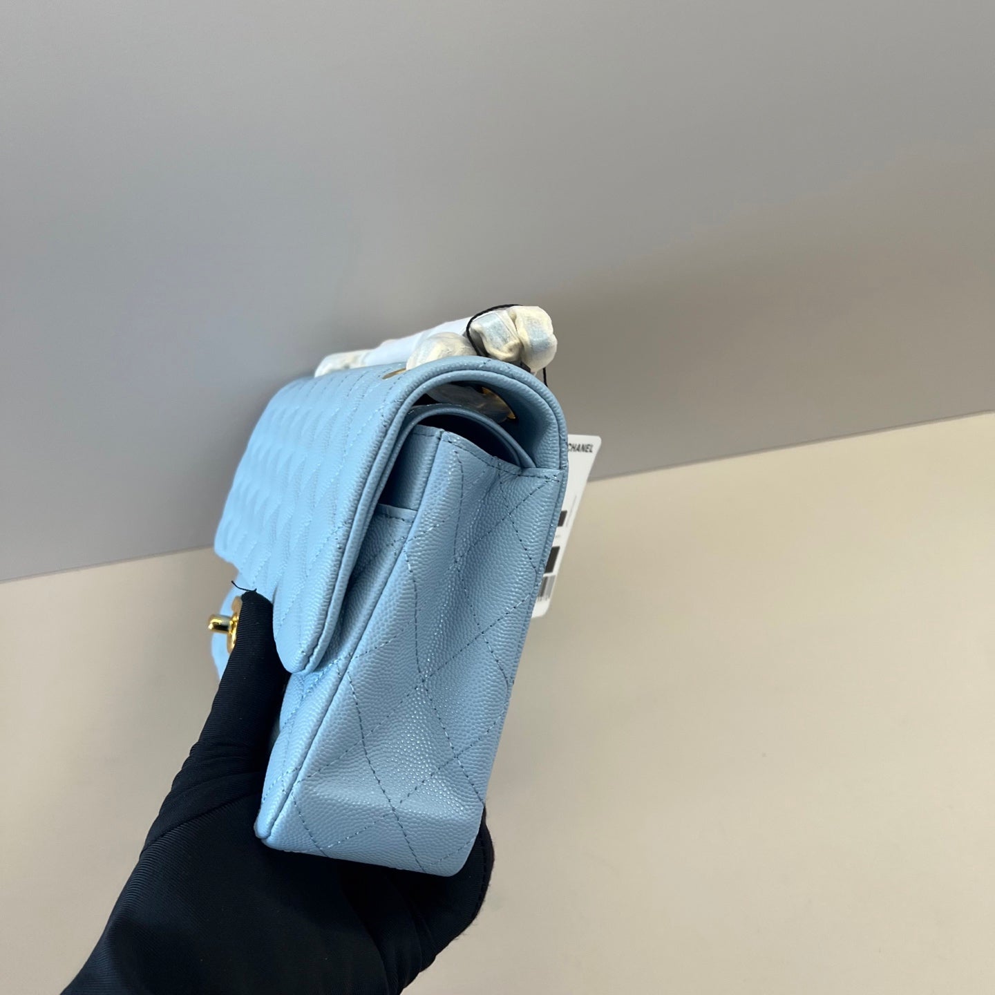 Caviar Leather Classic Double Flap Bag