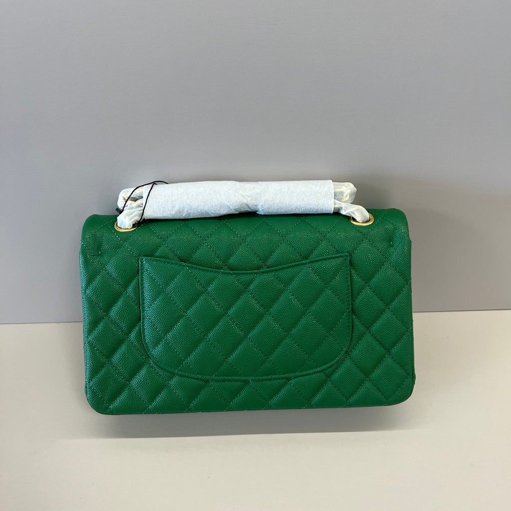 Caviar Leather Classic Double Flap Bag