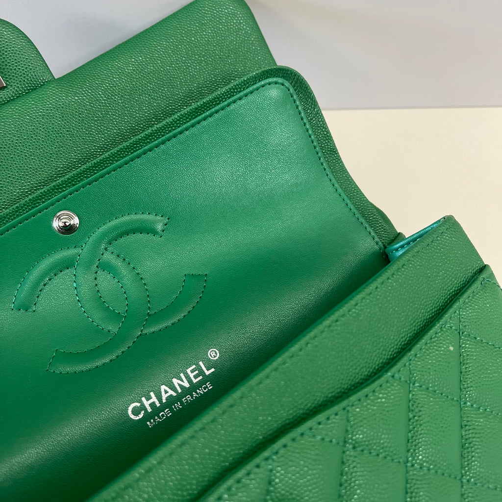 Caviar Leather Classic Double Flap Bag