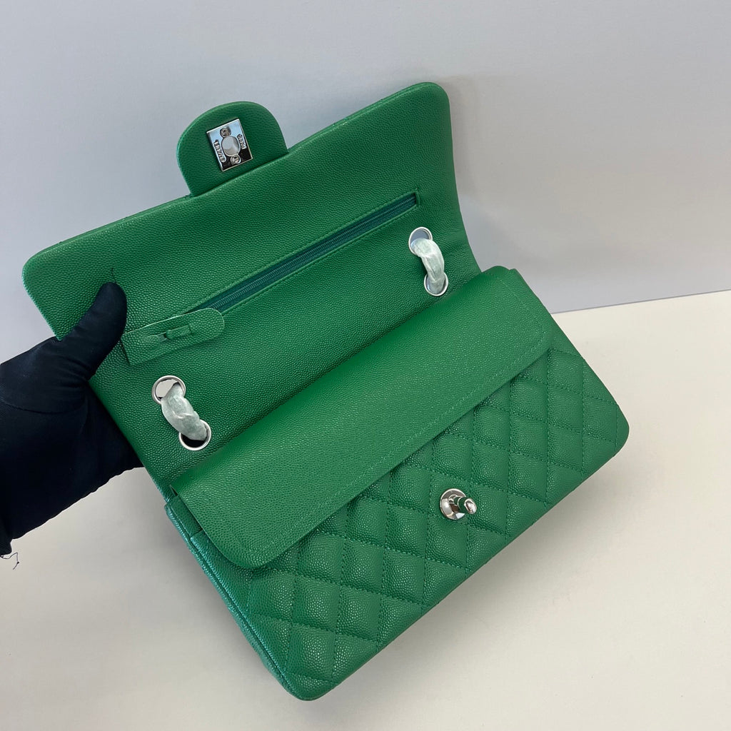 Caviar Leather Classic Double Flap Bag