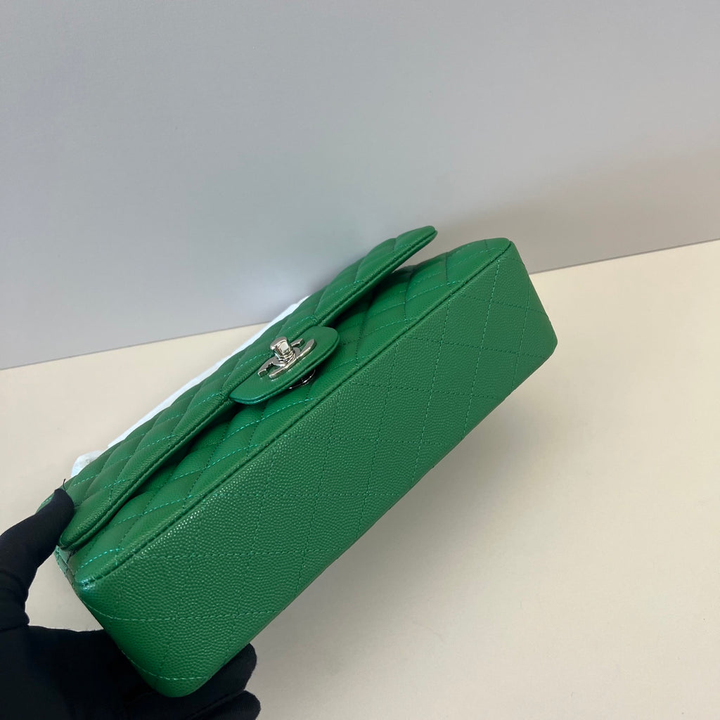 Caviar Leather Classic Double Flap Bag