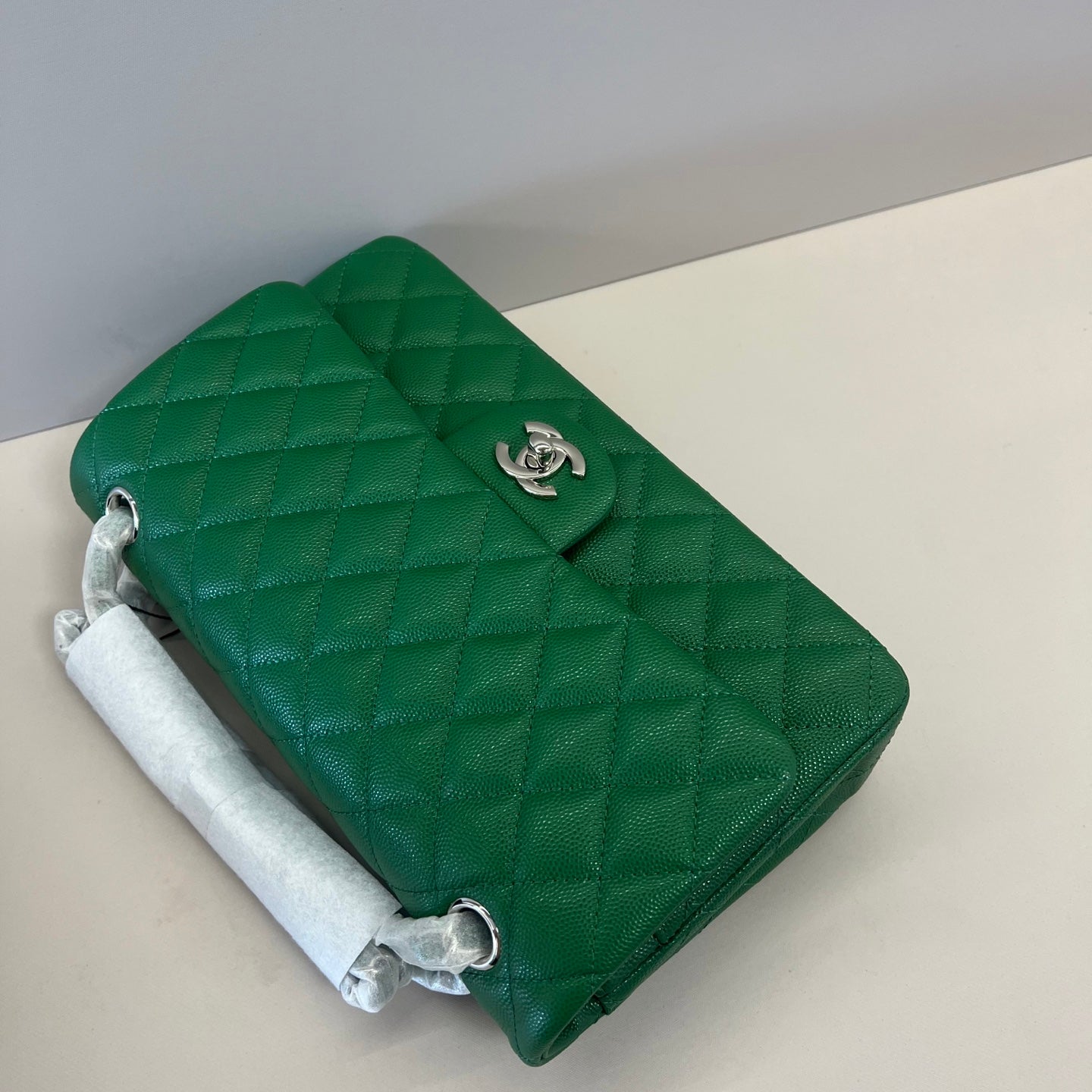 Caviar Leather Classic Double Flap Bag