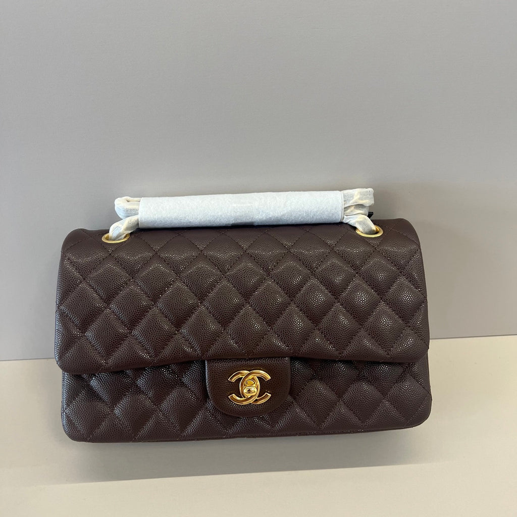 Caviar Leather Classic Double Flap Bag