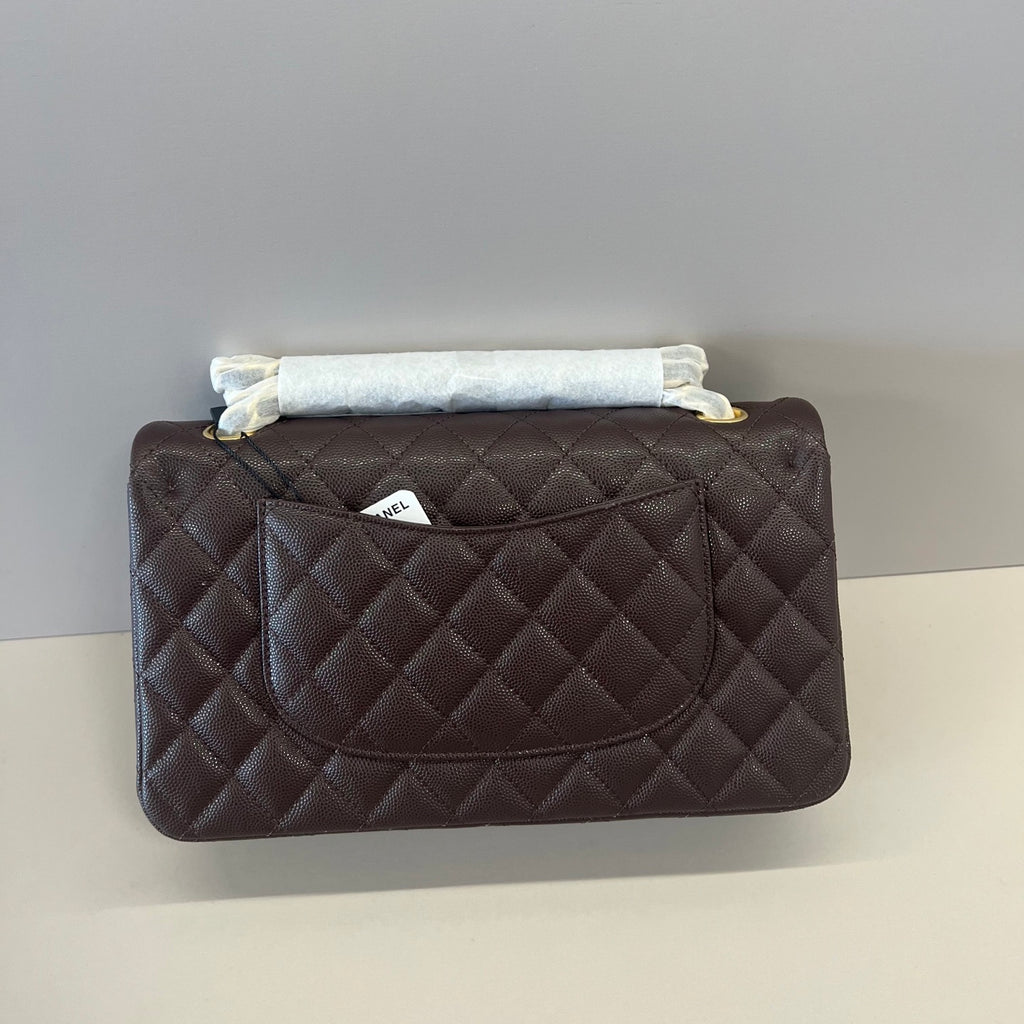 Caviar Leather Classic Double Flap Bag