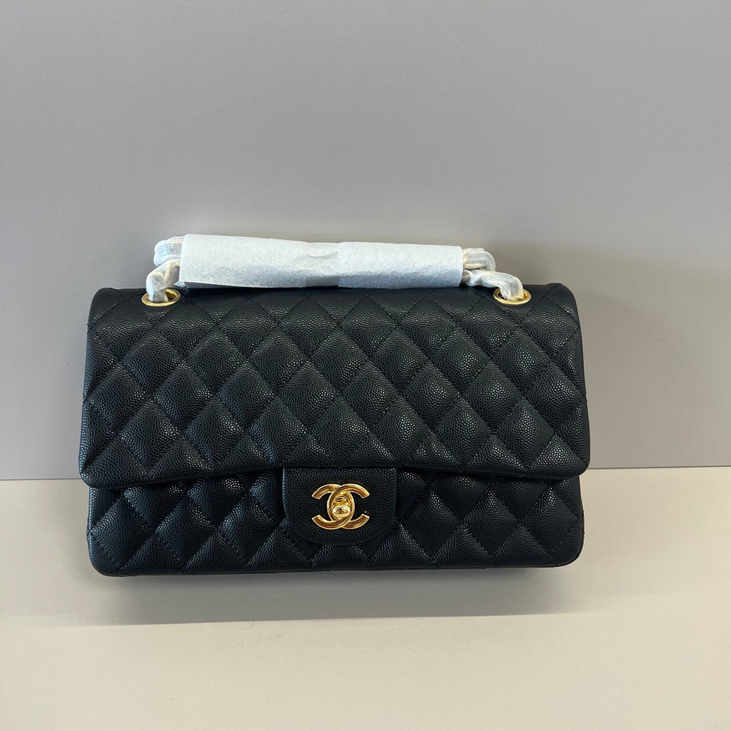 Caviar Leather Classic Double Flap Bag