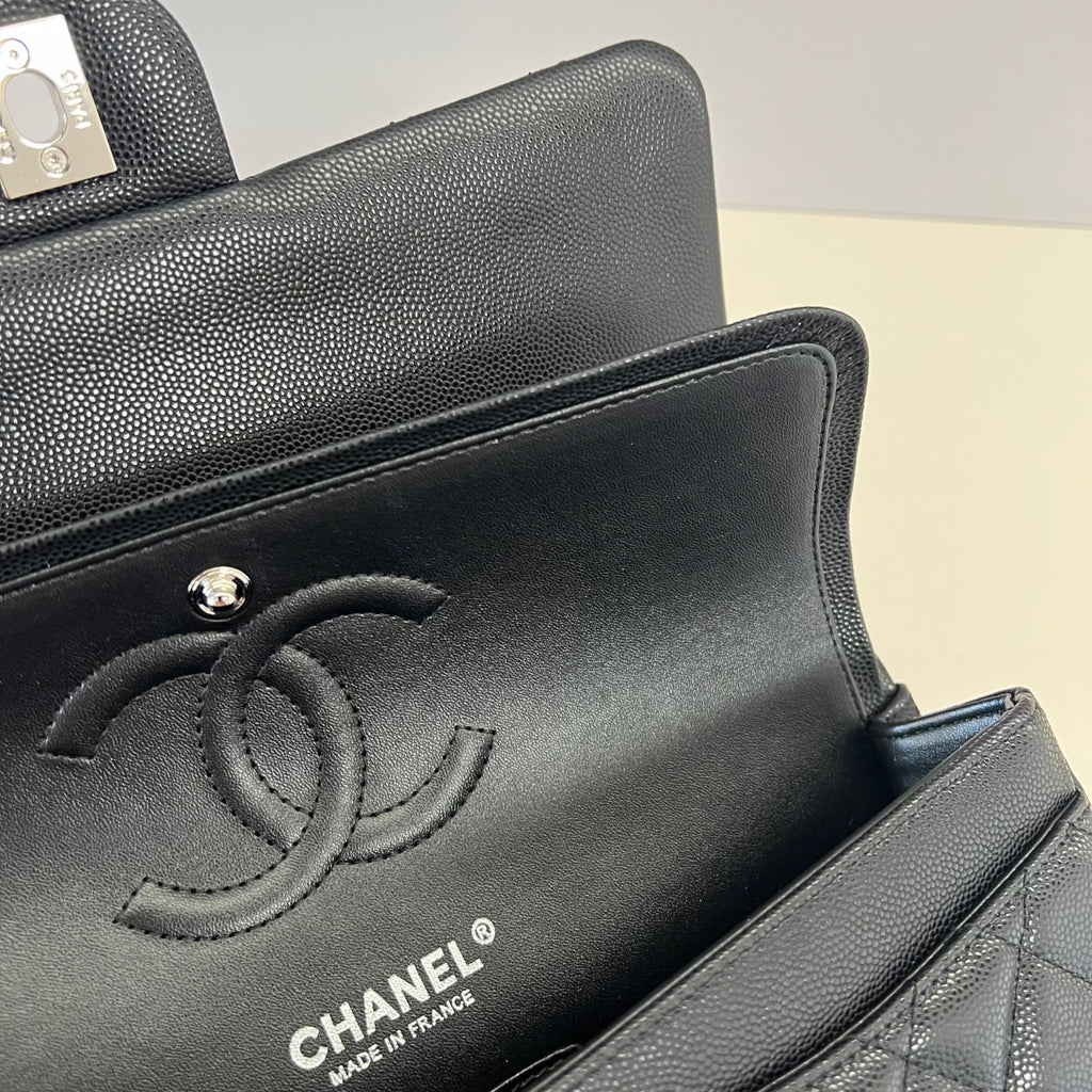 Caviar Leather Classic Double Flap Bag