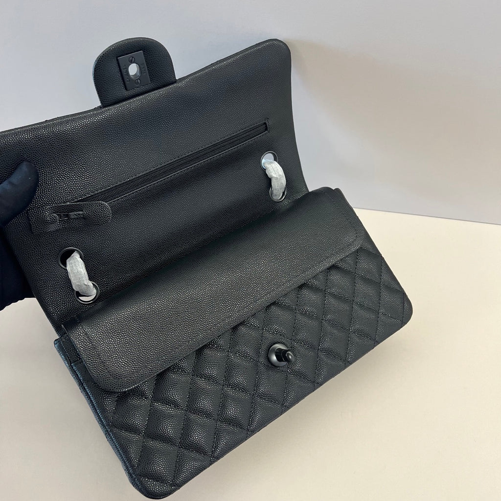 Caviar Leather Classic Double Flap Bag