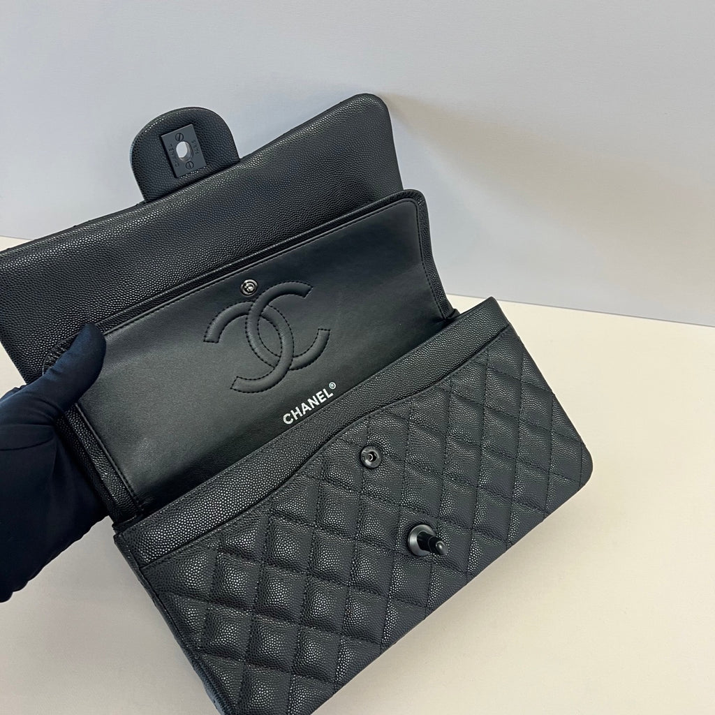 Caviar Leather Classic Double Flap Bag