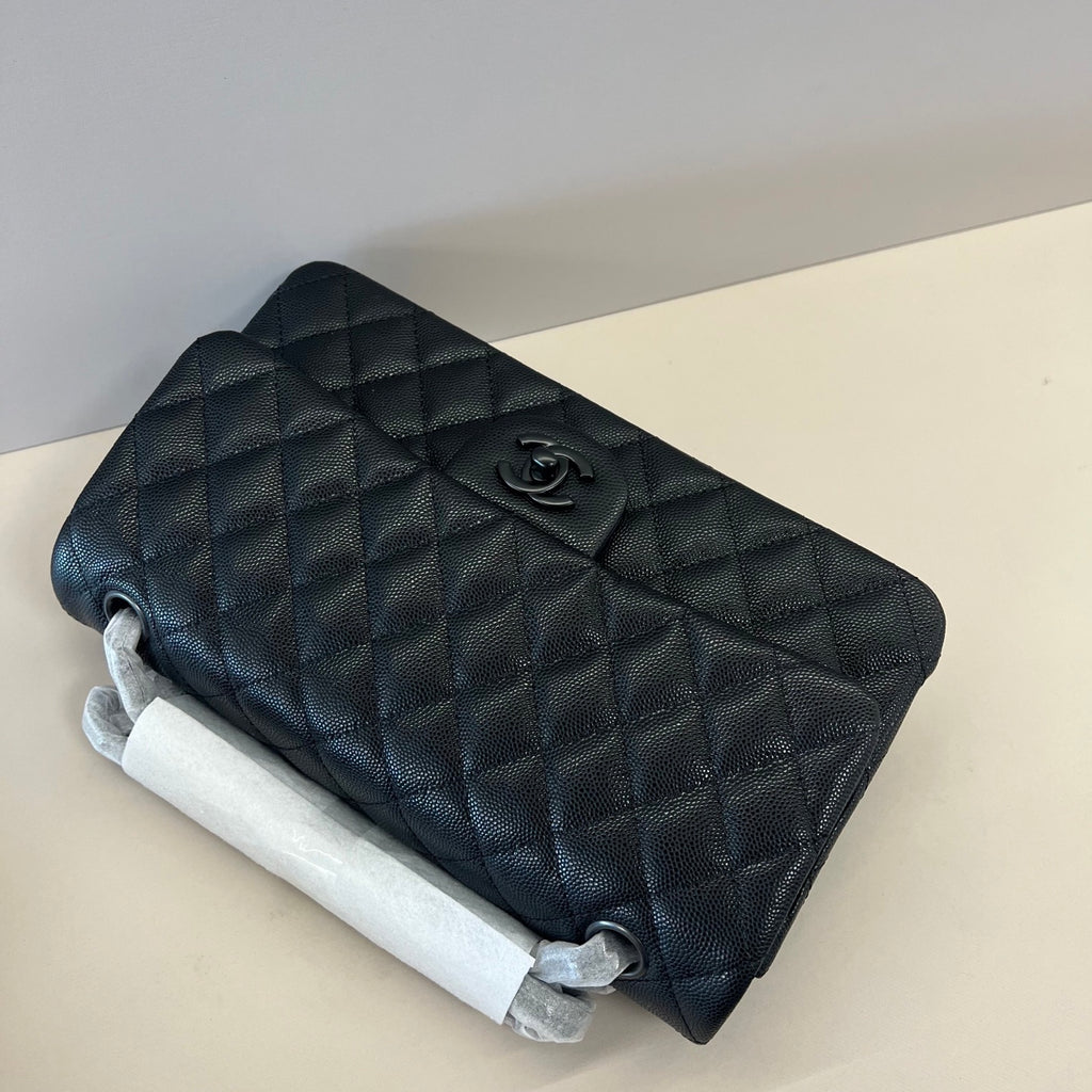 Caviar Leather Classic Double Flap Bag