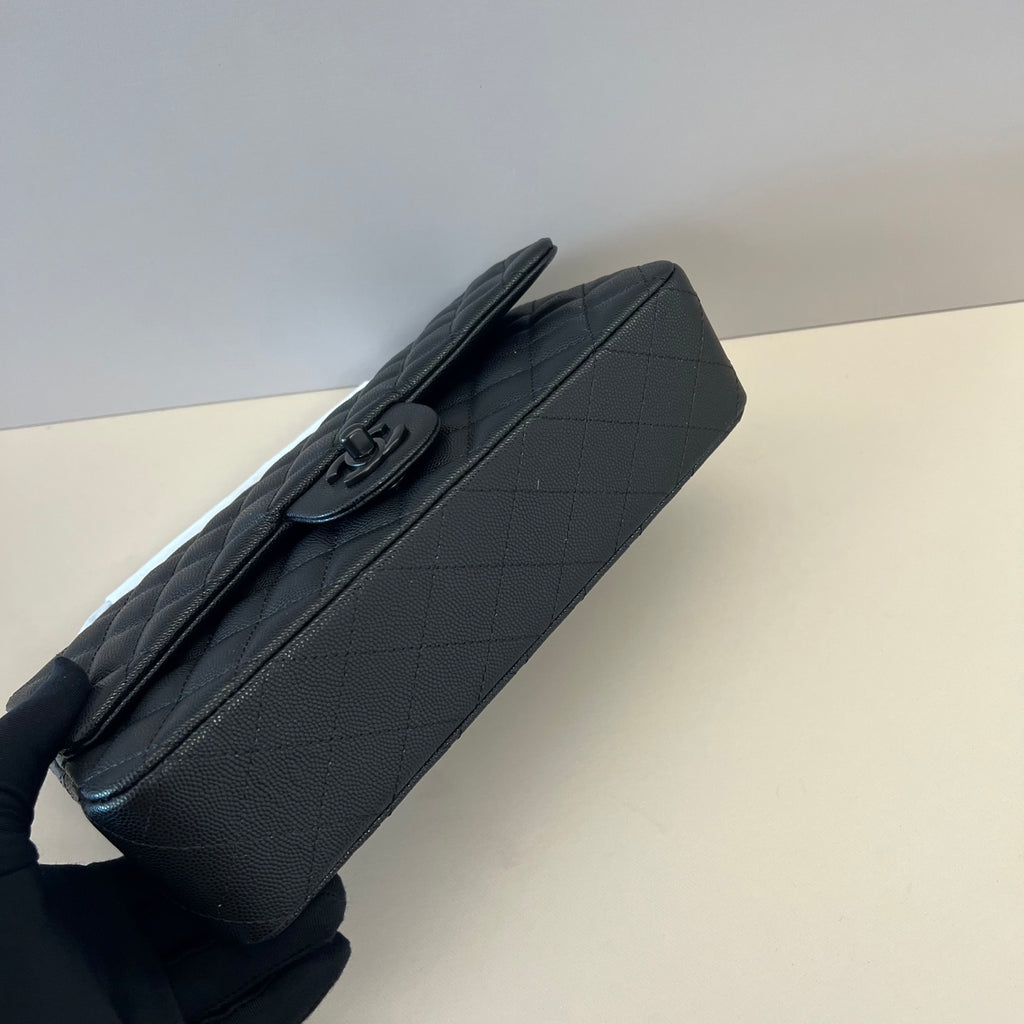 Caviar Leather Classic Double Flap Bag