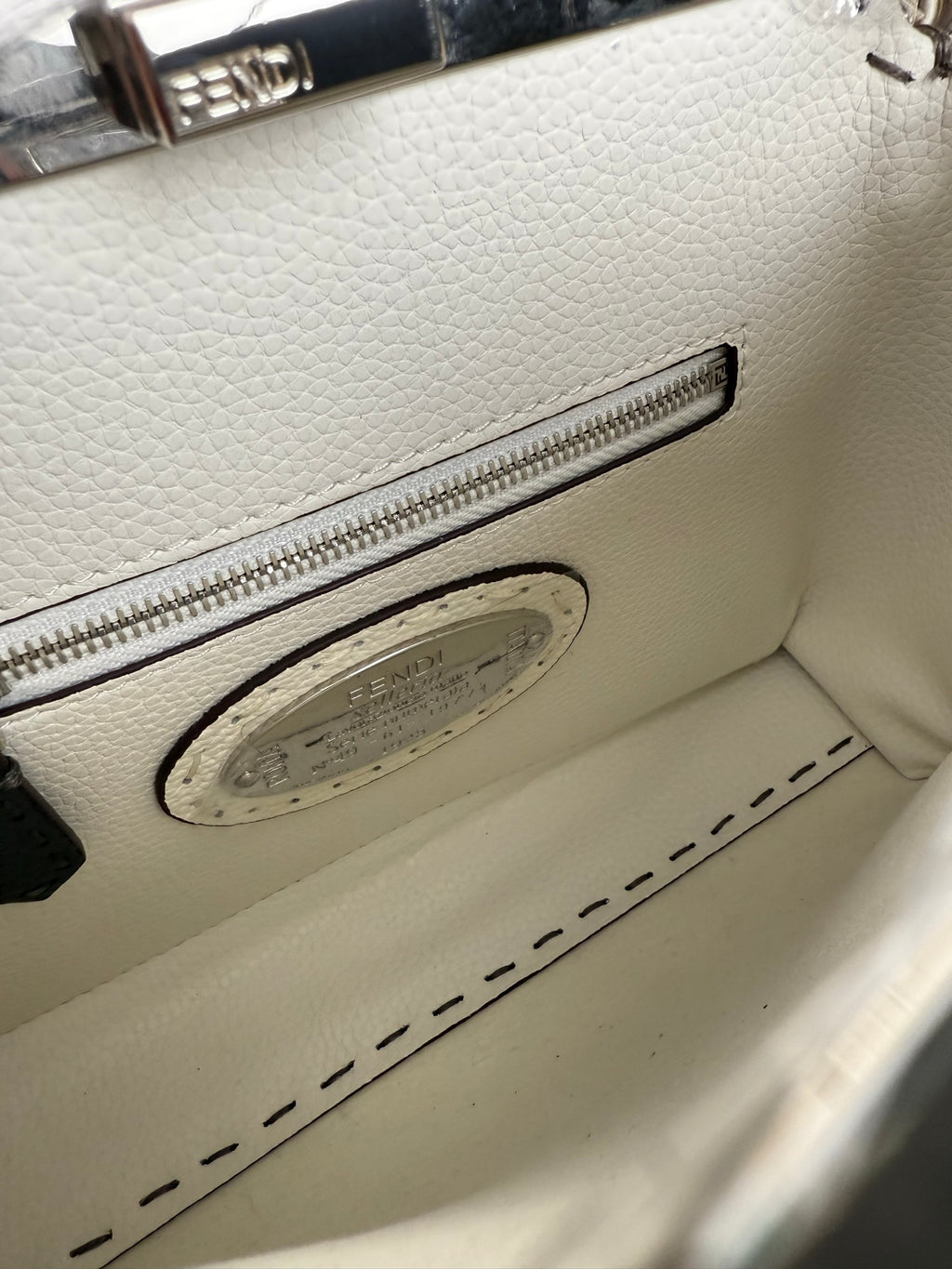 Peekaboo Mini Bag – Classic Calfskin with Top Handle