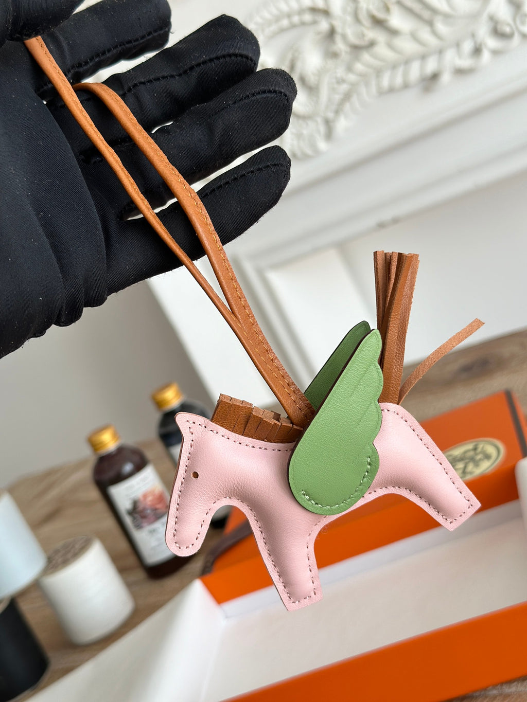 Rodeo Winged Horse Bag Charm